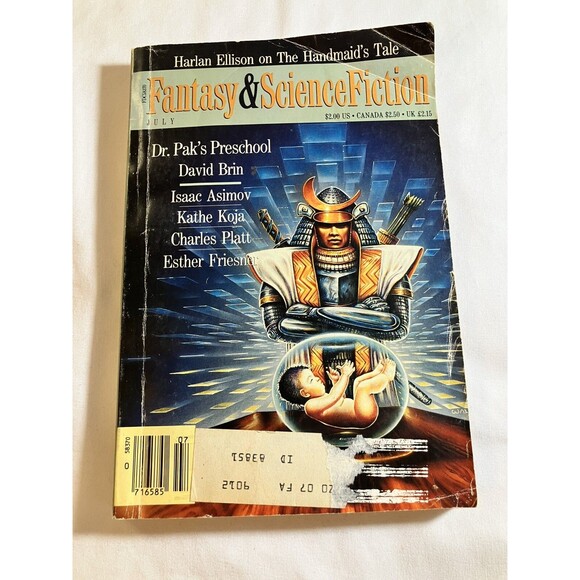 Isaac Asimov's The Magazine of Fantasy & Science Fiction 1990/1997/1998/1999 Lot - Picture 13 of 14